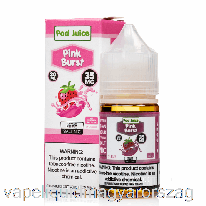 Rózsaszín Burst - Hüvelylé - 30 Ml 35 Mg-os Vape Toll